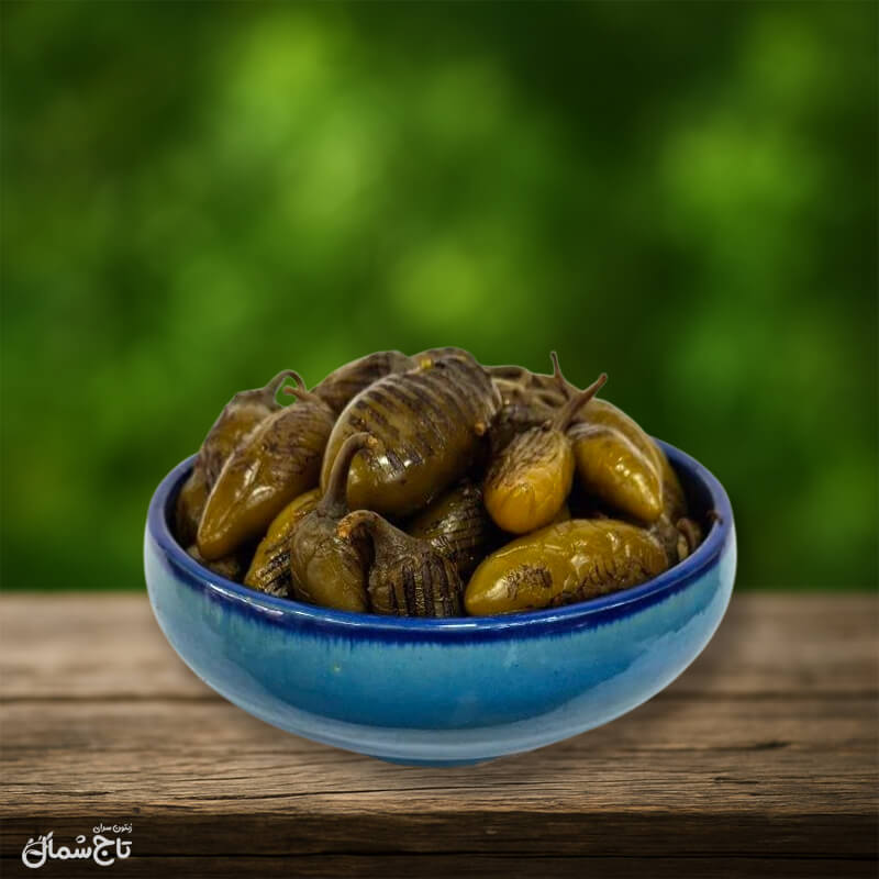 ترشی فلفل هالوپینو سبز کبابی تند